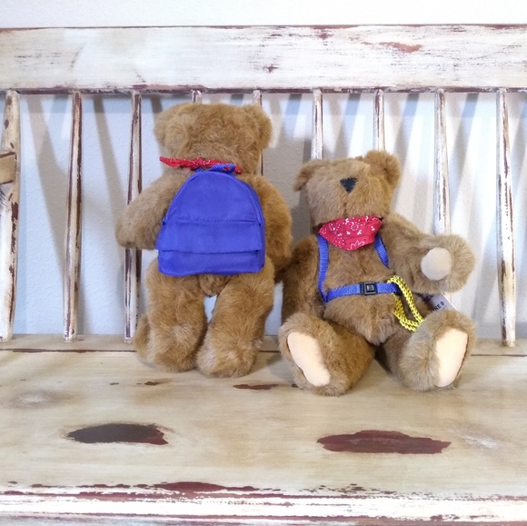 Vermont Teddy Bear Set. Or ($25ea) - Picture 4 of 4